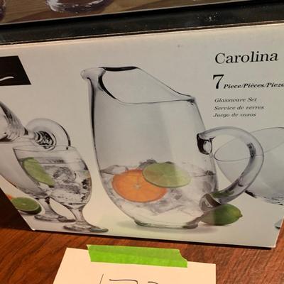 Two Glassware Sets New In Box