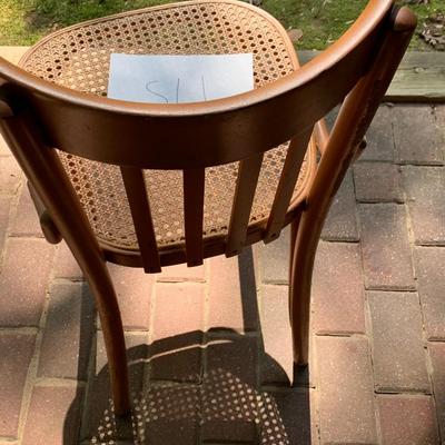 Maple Cane Seat Chair - Lot 175