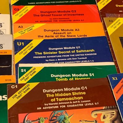 Huge Lot - Dungeons & Dragons - Softback Manuals Lot