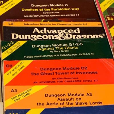 Huge Lot - Dungeons & Dragons - Softback Manuals Lot