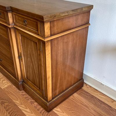 Solid Wood Inlaid Buffet ~ Excellent