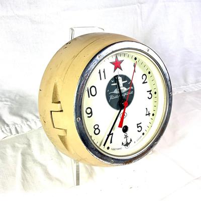 1337 Vintage USSR Russian Submarine Clock