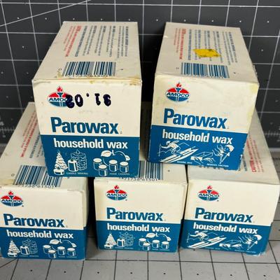 5 Boxes Paraffin Wax