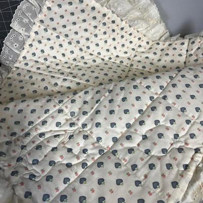 2 New handcrafted Baby Quilts 