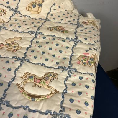 2 New handcrafted Baby Quilts 