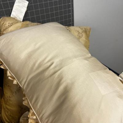 Satin Throw Pillows, All New