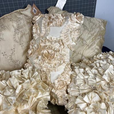 Satin Throw Pillows, All New