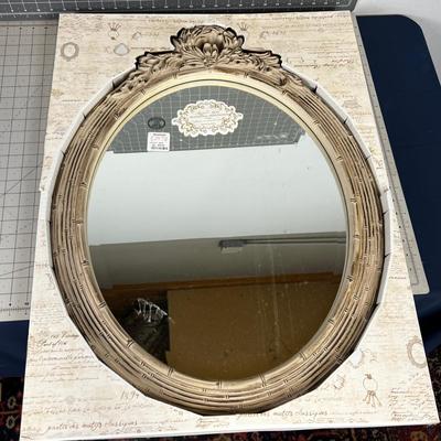 NEW Decorative Oval Mirror