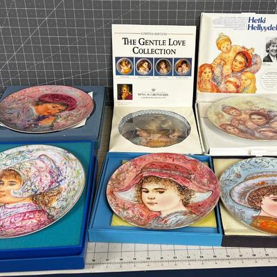 Larger Plates 11" Collection of Mother & Child 