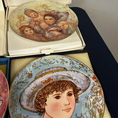 Larger Plates 11" Collection of Mother & Child 