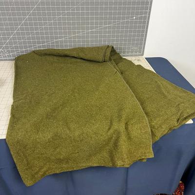 United States Army Wool Blanket 