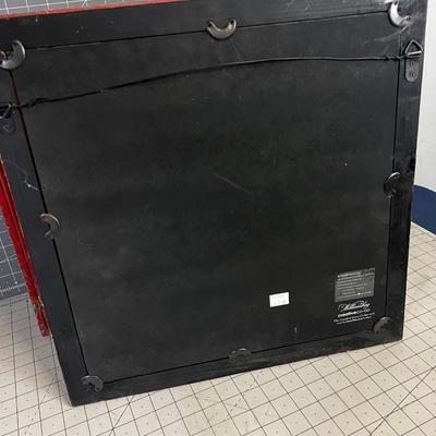 2 Framed Tulip Pictures, Reds