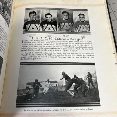 1930 Buzzer Yearbook before it was USU 