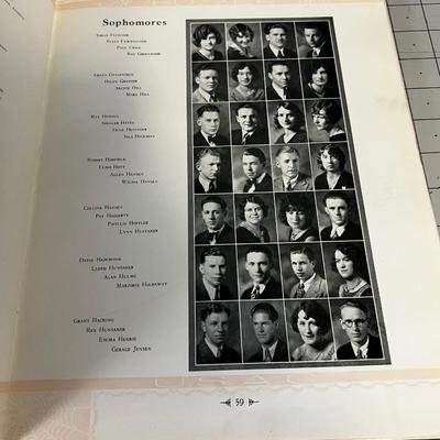 1930 Buzzer Yearbook before it was USU 