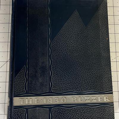 1930 Buzzer Yearbook before it was USU 