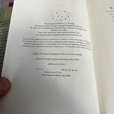 1st Edition Harry Potter and Goblet of Fire Hardback