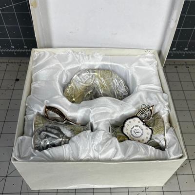 Lorenzo Fine Porcelain 2 Demitasse Cups in Original Box