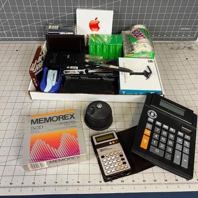 Box of Office Supplies 