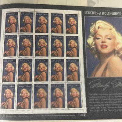 Mint Full Sheets of US Stamps BOOK Of. 