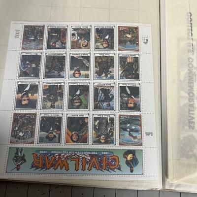 Mint Full Sheets of US Stamps BOOK Of. 