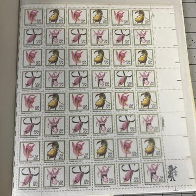 Mint Full Sheets of US Stamps BOOK Of. 