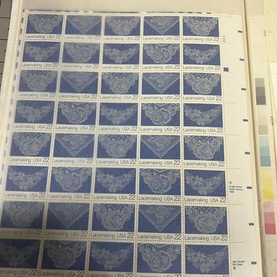 Mint Full Sheets of US Stamps BOOK Of. 