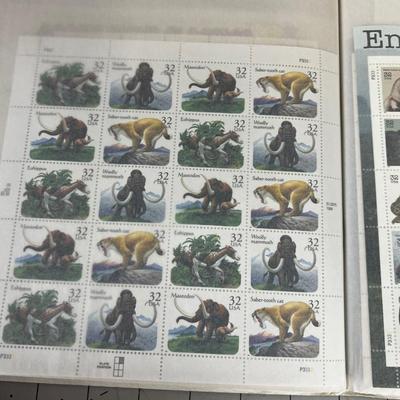 Mint Full Sheets of US Stamps BOOK Of. 