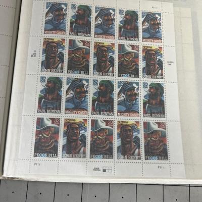 Mint Full Sheets of US Stamps BOOK Of. 