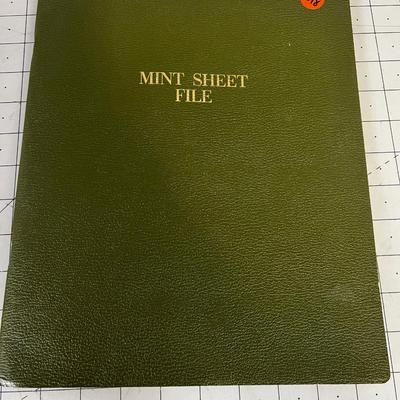 Mint Full Sheets of US Stamps BOOK Of. 