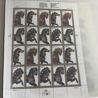 Mint Full Sheets of US Stamps BOOK Of. 