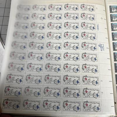Mint Full Sheets of US Stamps BOOK Of. 