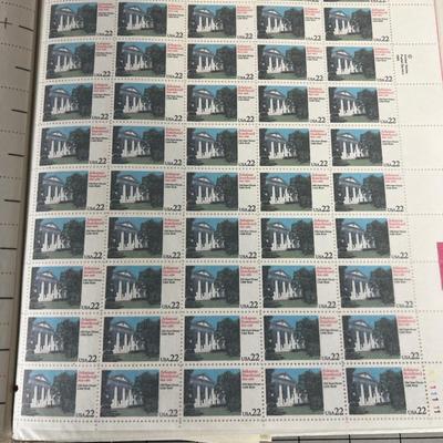Mint Full Sheets of US Stamps BOOK Of. 