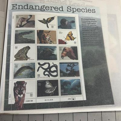 Mint Full Sheets of US Stamps BOOK Of. 