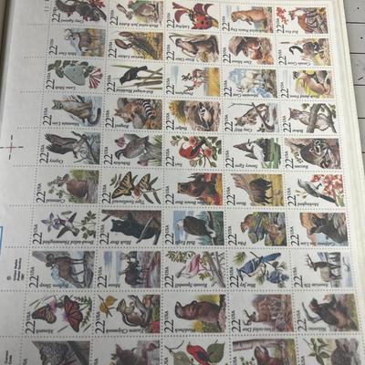 Mint Full Sheets of US Stamps BOOK Of. 