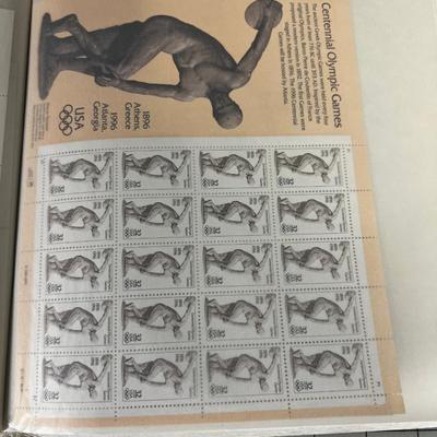 Mint Full Sheets of US Stamps BOOK Of. 