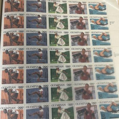 Mint Full Sheets of US Stamps BOOK Of. 