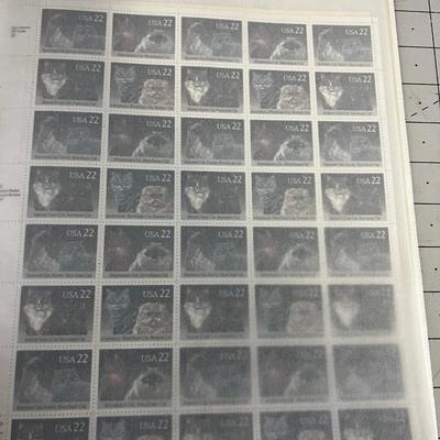 Mint Full Sheets of US Stamps BOOK Of. 