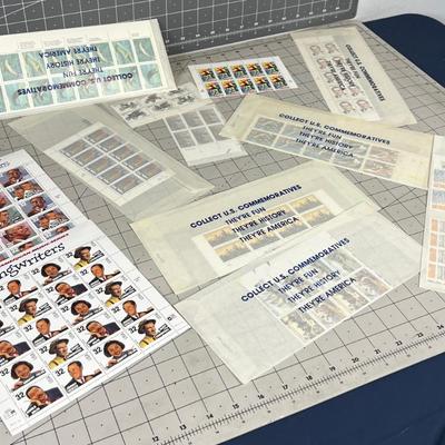 Several Sheets of Stamps 