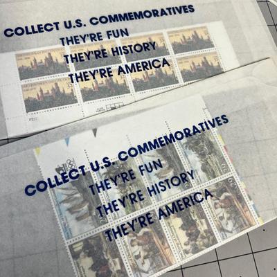 Several Sheets of Stamps 