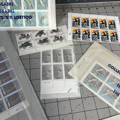 Several Sheets of Stamps 