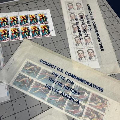 Several Sheets of Stamps 