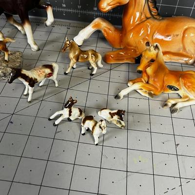 Ceramic Horse Herd 