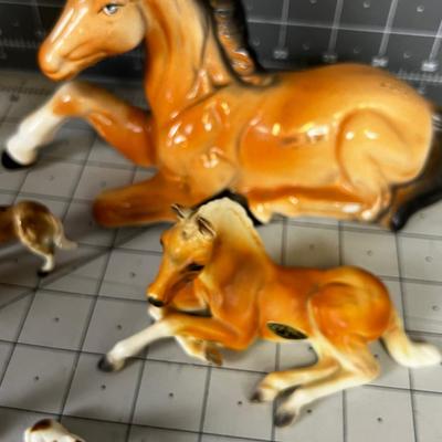 Ceramic Horse Herd 
