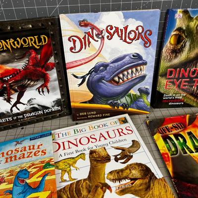 6 Dinosaur Books
