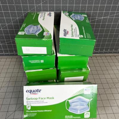 9 NEW Boxes of Face Masks 