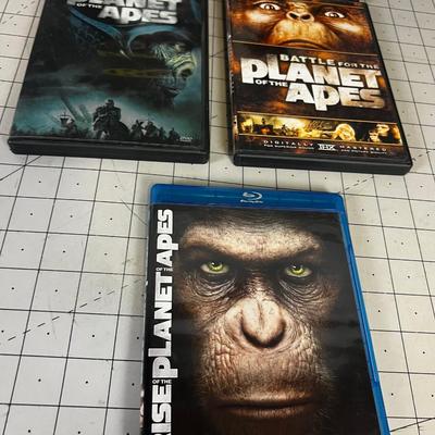 Planet of the Apes DVD 