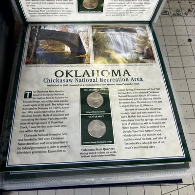 America the Beautiful State Quarters Collection 2 volume Set 