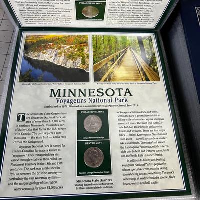 America the Beautiful State Quarters Collection 2 volume Set 