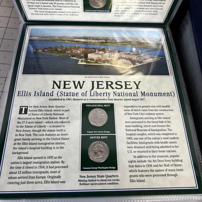 America the Beautiful State Quarters Collection 2 volume Set 