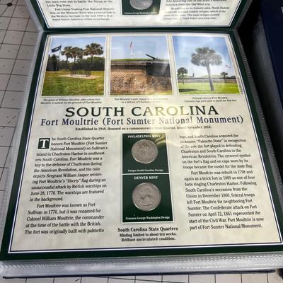 America the Beautiful State Quarters Collection 2 volume Set 